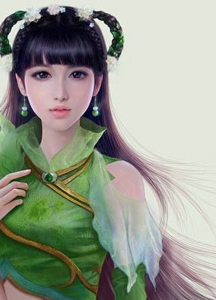 诛仙3女主角碧瑶原画 