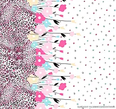 大牌抽象花朵豹纹定位花设计图__图片素材_其他_设计图库_昵图网nipic.com