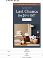 Our Sale Is Ending…