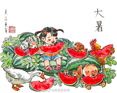 王呵呵---采集到插画手绘