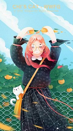 狸川墨采集到插画