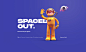 Spaced Out. : Personal project. 3D illustrations and loop animation I've recently worked on.