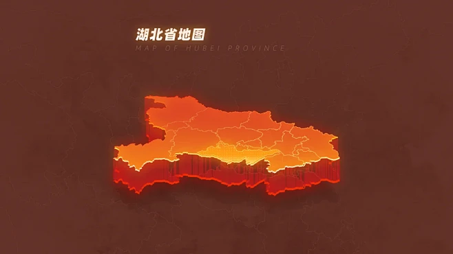 红色数据可视化大屏模板 - 小红书
