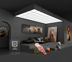 陳三分采集到壁画设计/3D效果图
