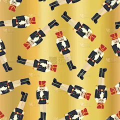 胡桃钳,黄金,背景聚焦,铝箔,可爱的,华丽的,纺织品,壁纸,装饰物,复古