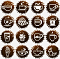 矢量咖啡图标素材 https://88ICON.com 矢量 咖啡 小资 个性 免费图片