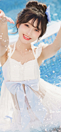 水着彼女