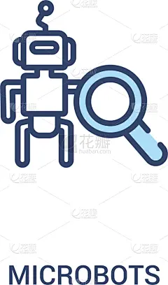概念,数字2,图标,线条,极简构图,白色,生物学,纳米机器人,轮廓,人造的