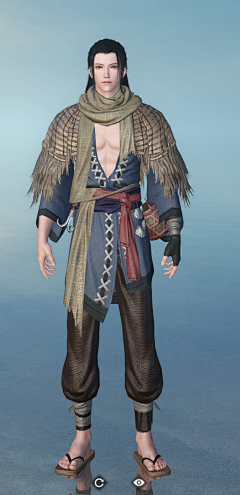最初单纯采集到衣服