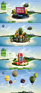 Chiquita | #webdesign #it #web #design #layout ... | BlickeDeeler •... #采集大赛#