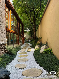 识风采集到庭院景观Yard garden design