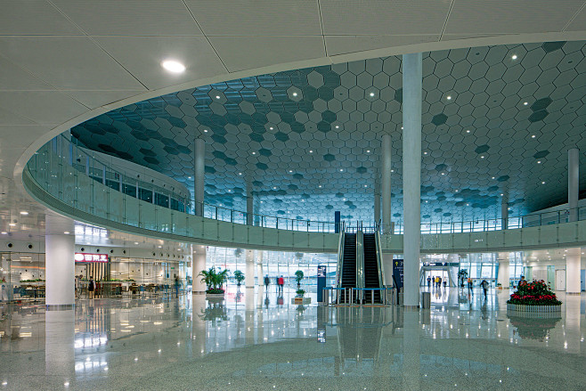深圳宝安国际机场t3航站楼深圳fuksas自然启迪下的有机建筑