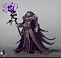 Raven Lord Concept Art, Oscar Vega : Concept work for Heroes of the Storm.
A little insight into what went into developing the Raven Lord's look and some of his early concepts.