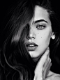 Kassi Smith // beautiful black and white portrait: 