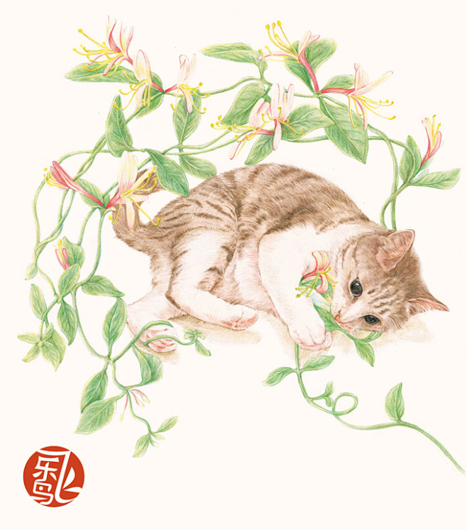 《莳花绘-花猫》——钟声敲响的零点、阳光...