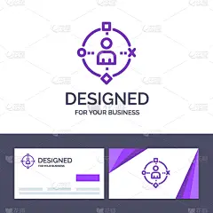 气氛,品牌名称,名片,创造力,模板,电子人,商务,人,计算机