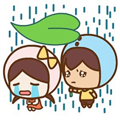 翔通动漫采集到帽帽妹——翔通动漫原创表情