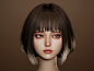 brown hair girl