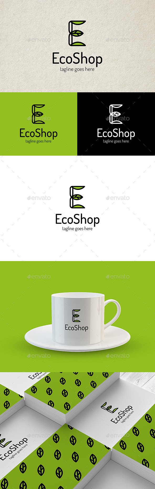 EcoShop Logo - Natur...