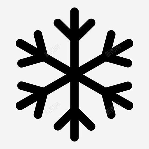 雪花冷冻图标 免费下载 页面网页 平面电商 创意素材