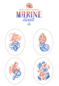 “Marine sweets” 糖果概念包装设计，来自俄罗斯MATE Studio。