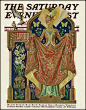 插画｜J.C. Leyendecker（1874~1951），之前一直有关零碎收集这位大大的画，今天才系统地整理了一下。
真的是太好看了，既有黄金时代的插画遗风，又有一丝洛可可式的贵气与中世纪配色的华丽，而表现手法却非常现代~
维基百科传送页面：O网页链接 ​​​​