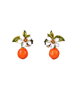 Gardens In Provence Orange Earrings                      – Les Néréides