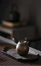 又见归心 粗陶窑变侧把壶 手工鎏金陶瓷日式小茶壶过滤仿古泡茶器-淘宝网