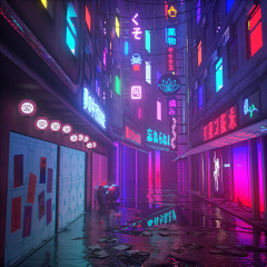 枯骷髅采集到CyberPunk