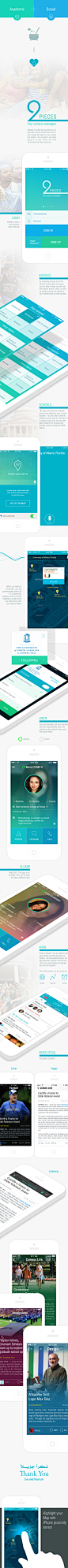 Social Student App IPHONE/ANDROID on Behance