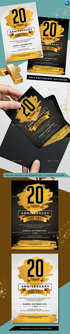 黄金周年邀请——周年纪念贺卡Gold Anniversary Invitation - Anniversary Greeting Cards纪念日、庆典、年度,年度报告,生日,业务卡,庆典,庆祝传单,公司,公司周年,公司、企业周年,优雅,事件,传单,黄金,黄金,邀请,邀请卡,奢侈,婚姻,结婚,现代,聚会,婚礼,结婚纪念日 anniversary, anniversary party, annual, annual report, birthday, business, card, celebration,