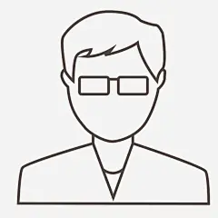 男士简图头像图标高清素材 手绘 男士头像 眼镜 简图 简笔图 黑色线条 免抠png 设计图片 免费下载