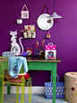 neon paint colors for bedrooms | What little girl wouldn’t love a purple bedroom (and parents who are ...