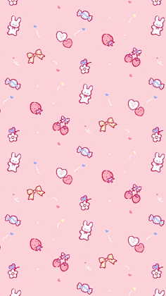 四方连续贴图-花瓣网|陪你做生活的设计师 | 可爱简单平铺微信聊天