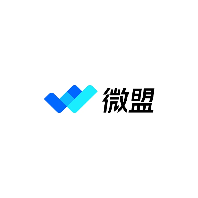 微盟集团LOGO，2000x2000像素-花瓣网