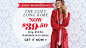 Ends Wednesday! The Cozy Long Robe, Now $39.50. Originally $59.50. Available in 5 colors. Click to get it now.