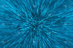 蓝色抽象爆炸灯背景