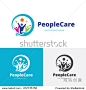 People Care logo.people logo,vector logo template