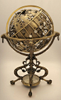 Mechanical celestial and terrestrial globe, 16th century.