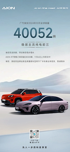 情绪接收工作者采集到汽车销量海报