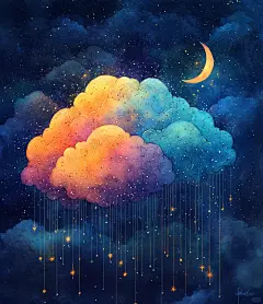✨ 星空下的童话云朵，点亮你的梦幻时光 ✨ - 小红书