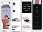 Photographer App graphic design ui ux minimal illustrator icon app typ