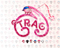 兔年犯太岁 这个兔子是由 老婆名字TRACY 组成#Logo# #字体#