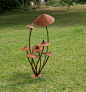 Dragons Wood Forge - Blacksmith and Wood Sculpture, Garden art, metal sculpture, garden sculpture, Neil Lossock
