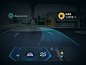 The Future of AR In Cars - Live POIs automotive industry design ui ux case study automotive cars car dashboard windshield future futurism autonomous car animation car interface ar augmentedreality