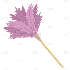 手绘-清洁工具家居生活贴纸1