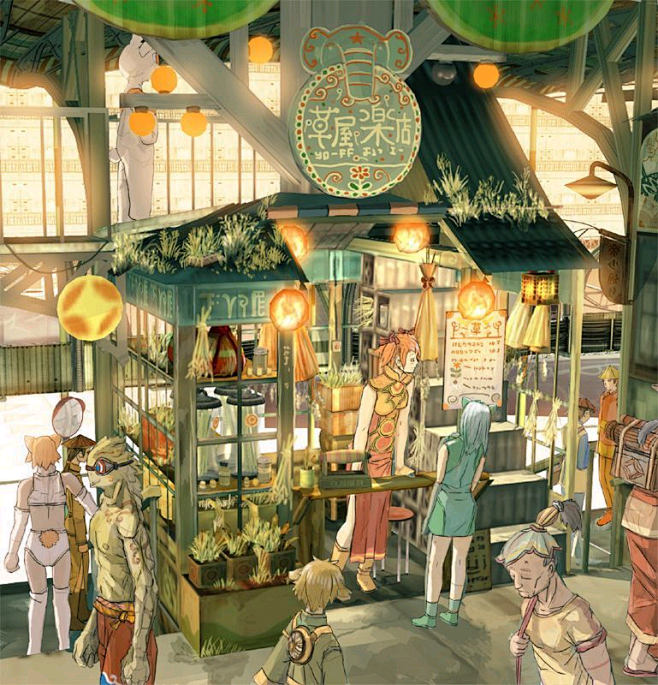 帝国少年 插画 漫画 日本漫画家 二次元 萌 壁纸 小清新 背景图 治愈系 手绘 壁纸 水彩