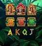 art digital illustration slot aztec Slots casino