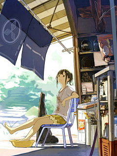 天蓝星☆★☆采集到少女日常番