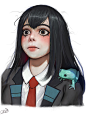 Tsuyu "Froppy" Asui, Randy StarFru1t : Anime Fan Art 2018